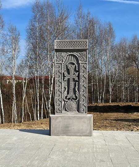 Открытие установки памятника ХАЧКАР